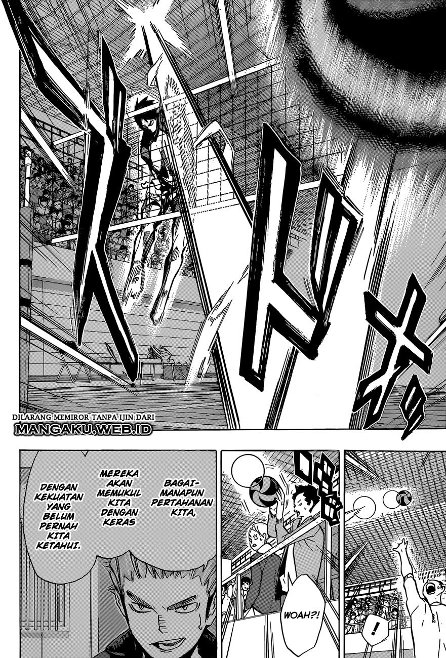 Haikyuu!! Chapter 150 Gambar 15