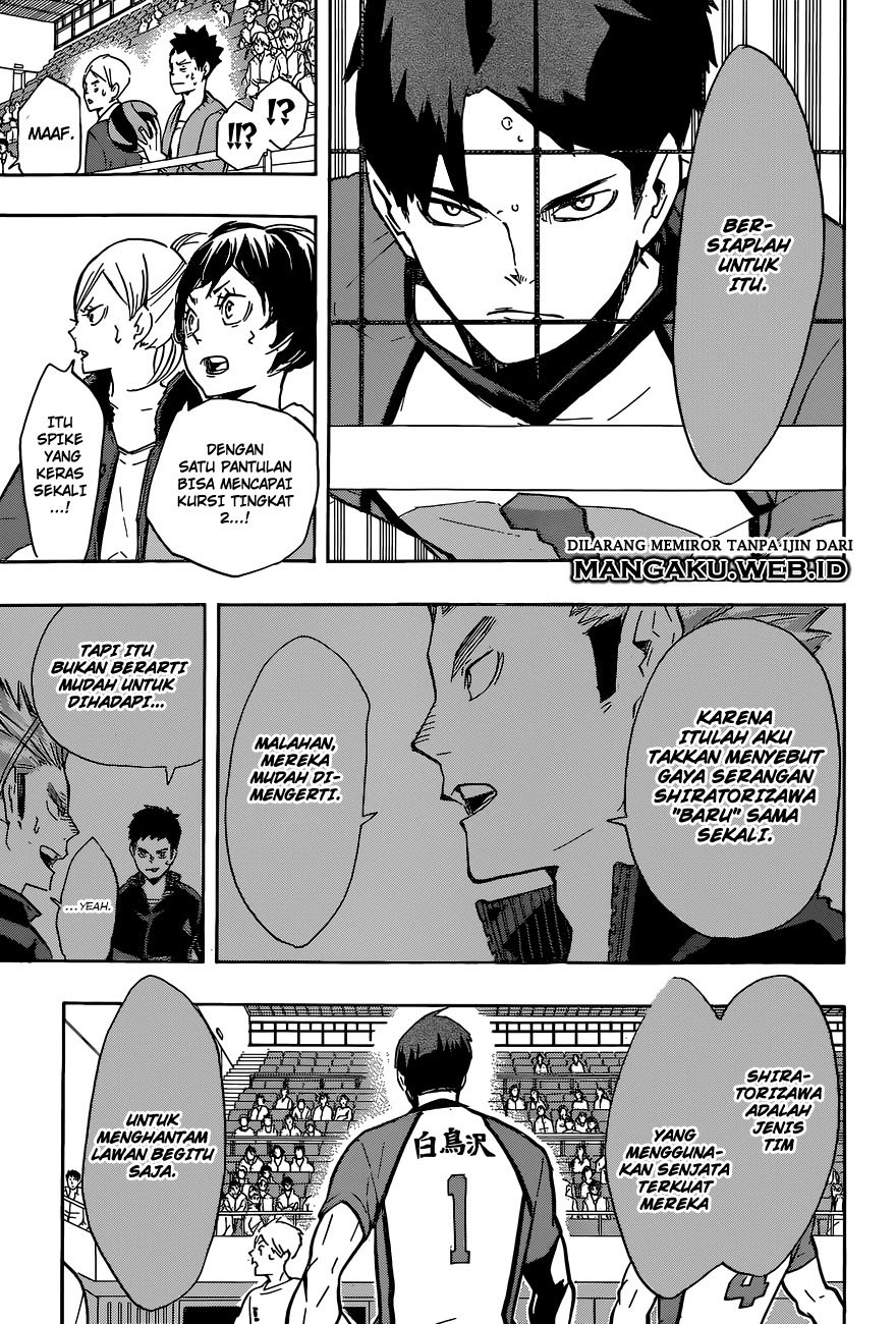Haikyuu!! Chapter 150 Gambar 16