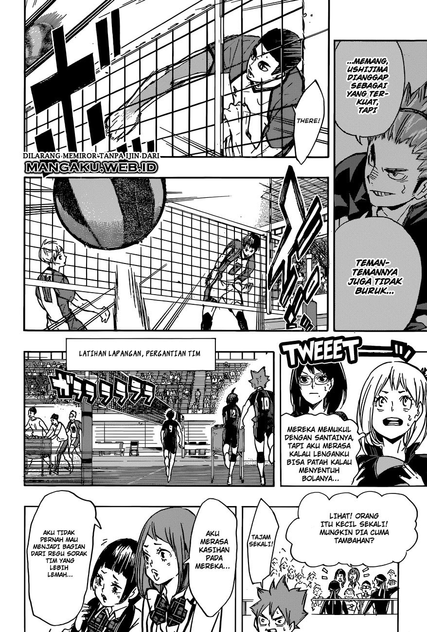 Haikyuu!! Chapter 150 Gambar 17