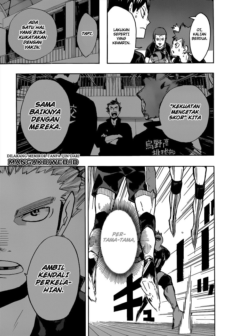 Haikyuu!! Chapter 150 Gambar 18