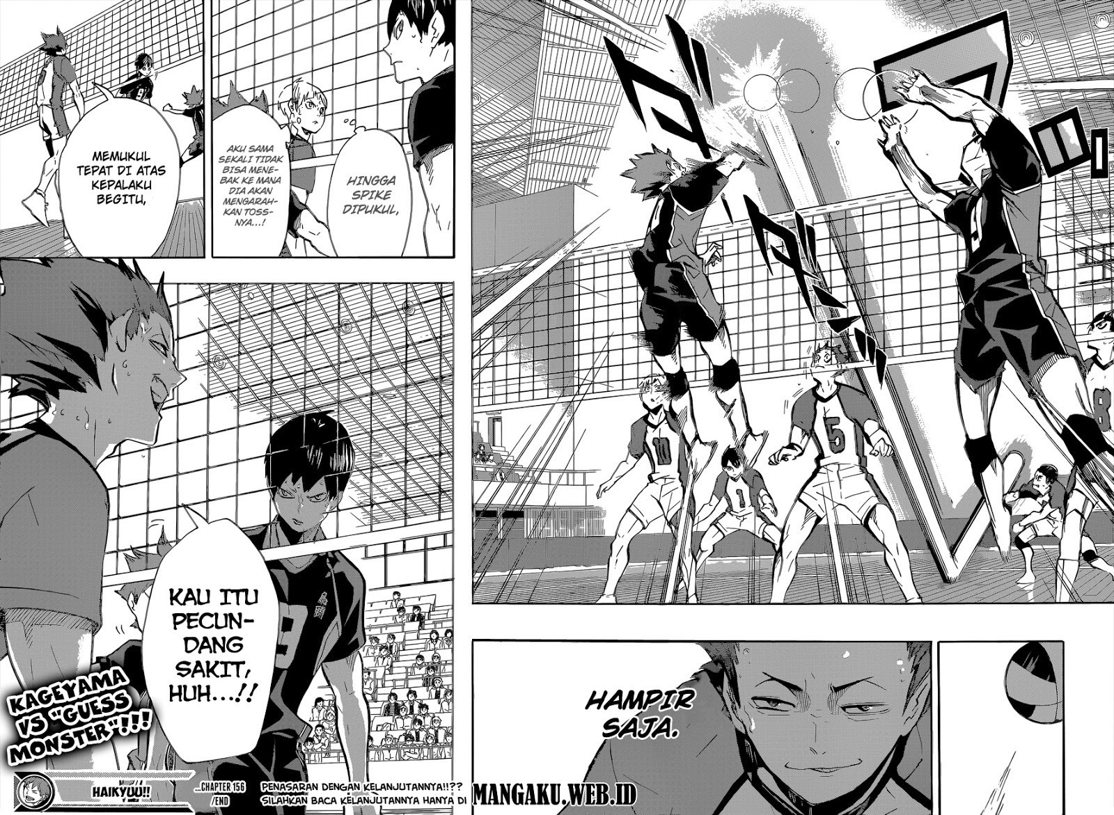 Haikyuu!! Chapter 156 Gambar 16