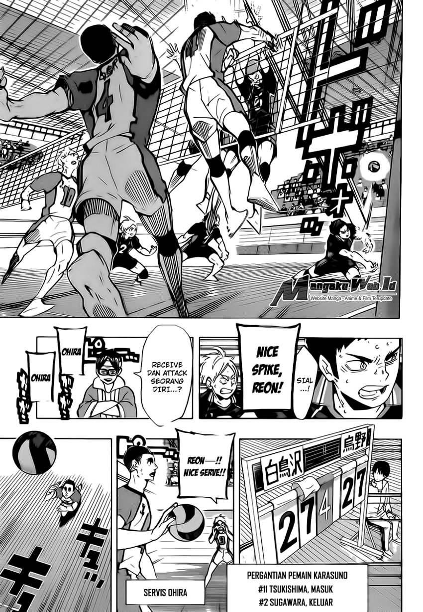 Haikyuu!! Chapter 174 Gambar 9
