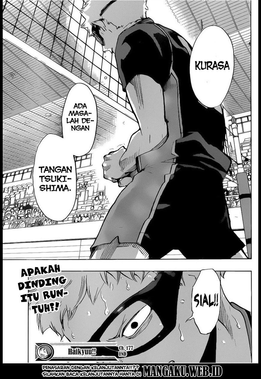 Haikyuu!! Chapter 177 Gambar 18