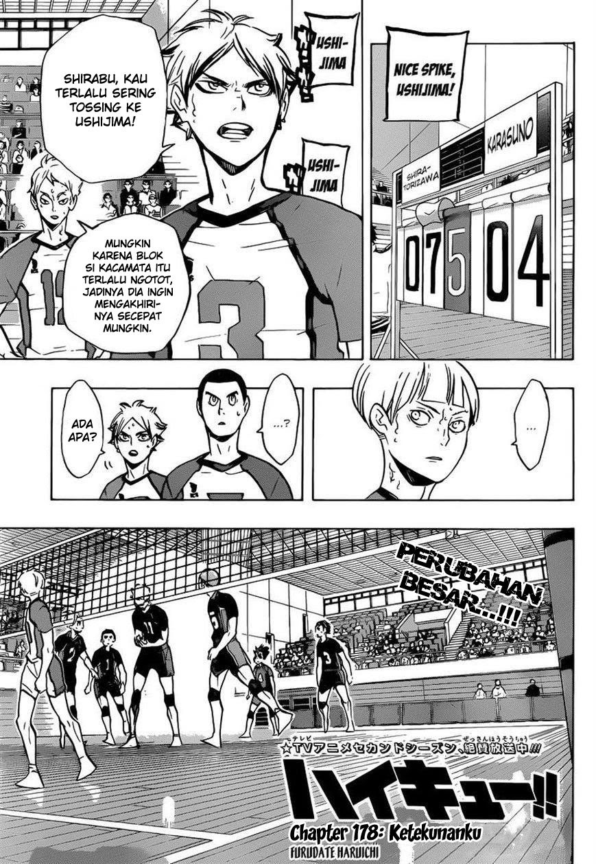 Haikyuu!! Chapter 178 Gambar 1