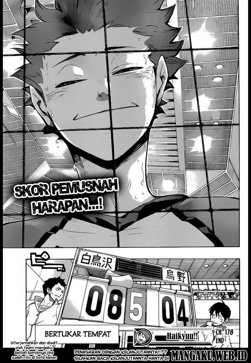 Haikyuu!! Chapter 178 Gambar 18