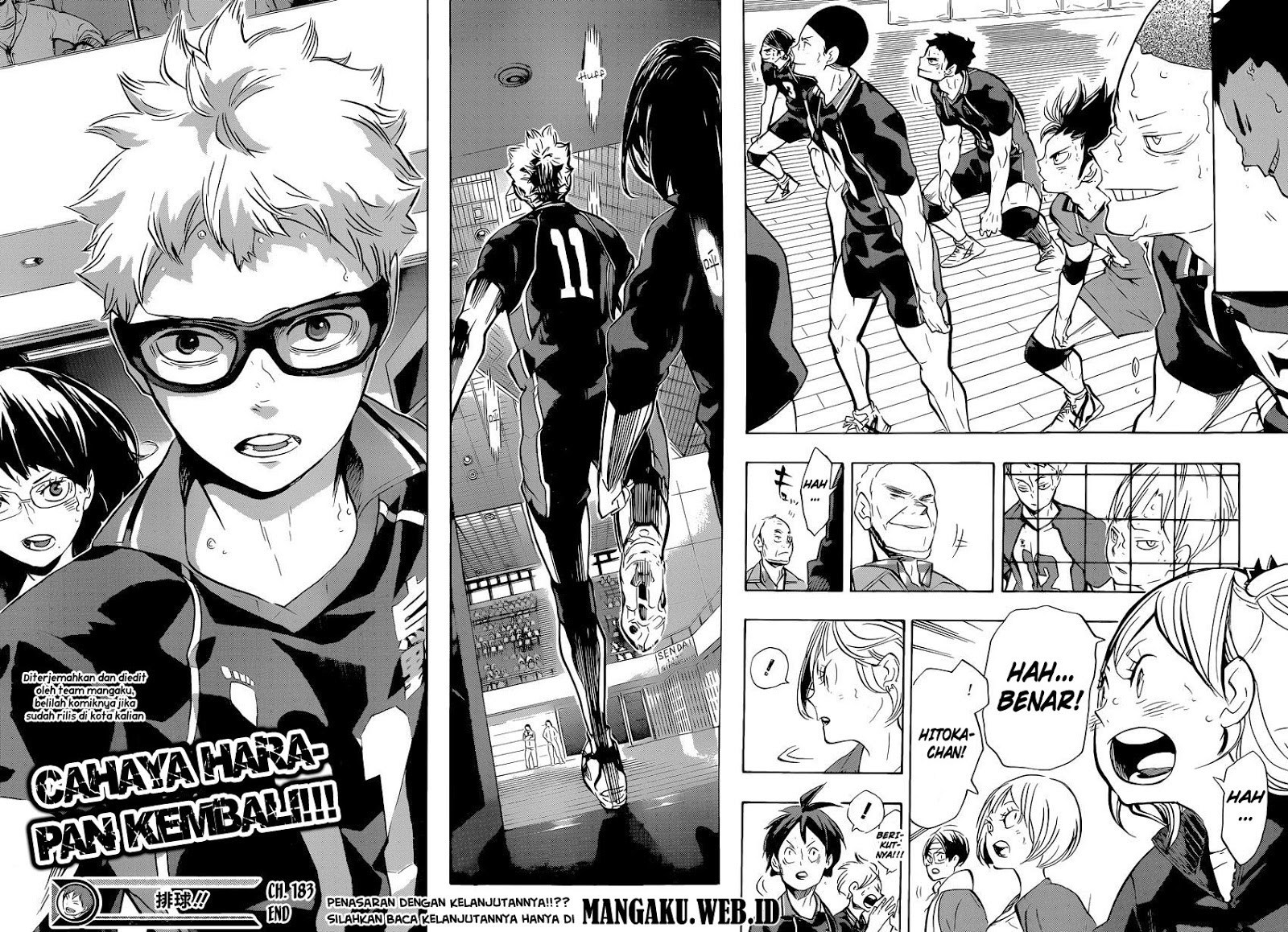 Haikyuu!! Chapter 183 Gambar 17
