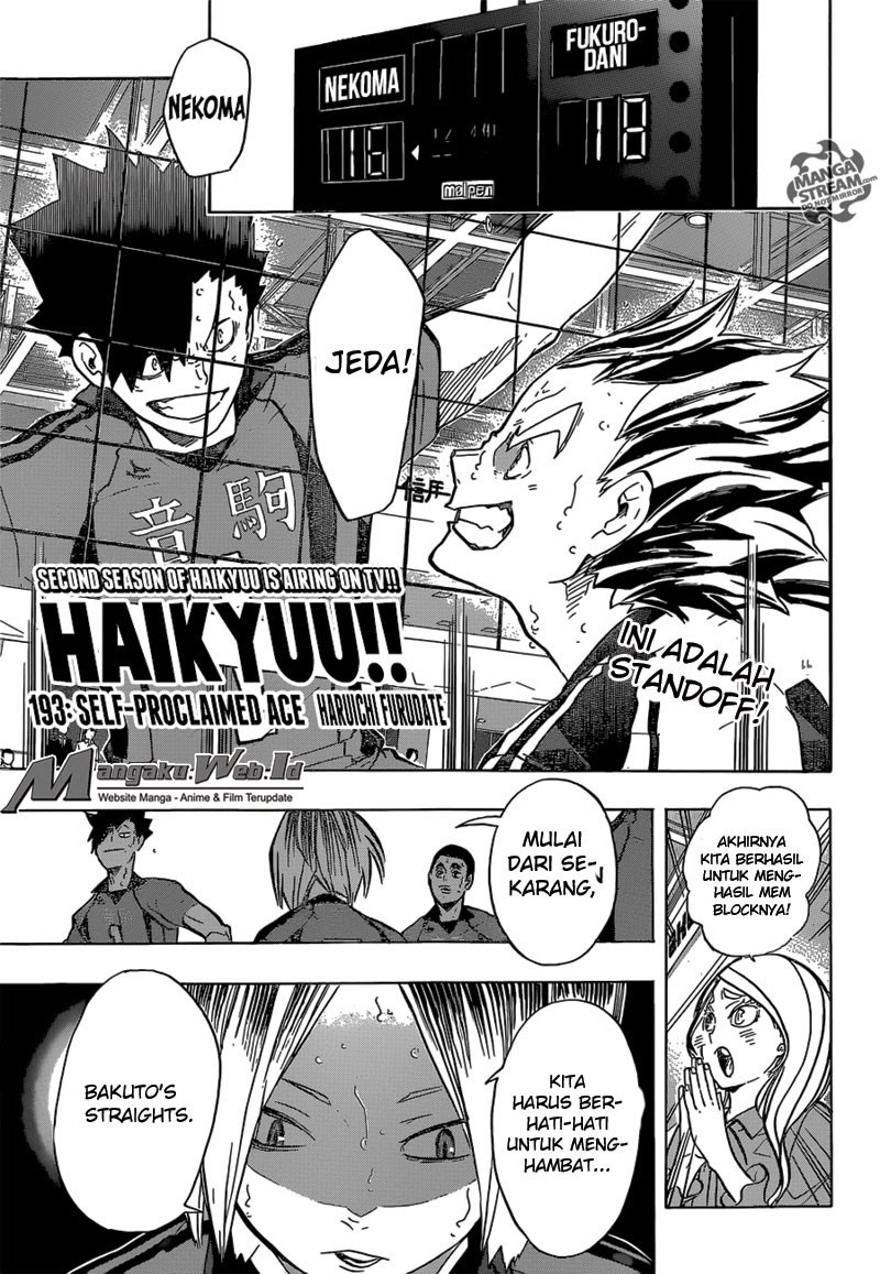 Haikyuu!! Chapter 193 Gambar 2