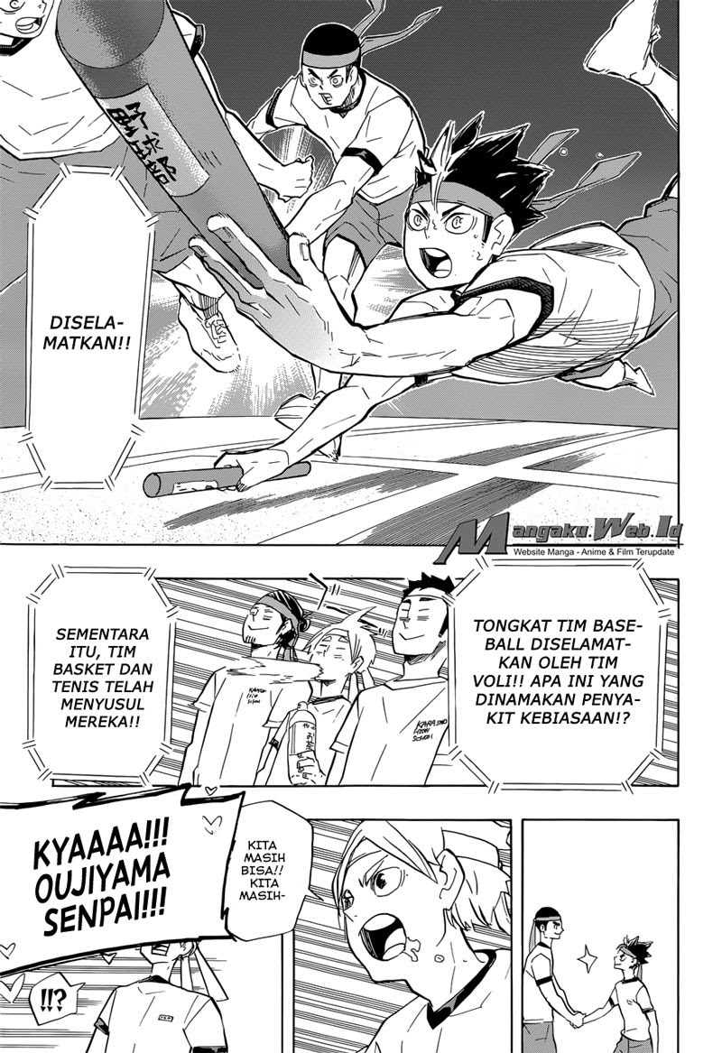 Haikyuu!! Chapter 203 Gambar 21