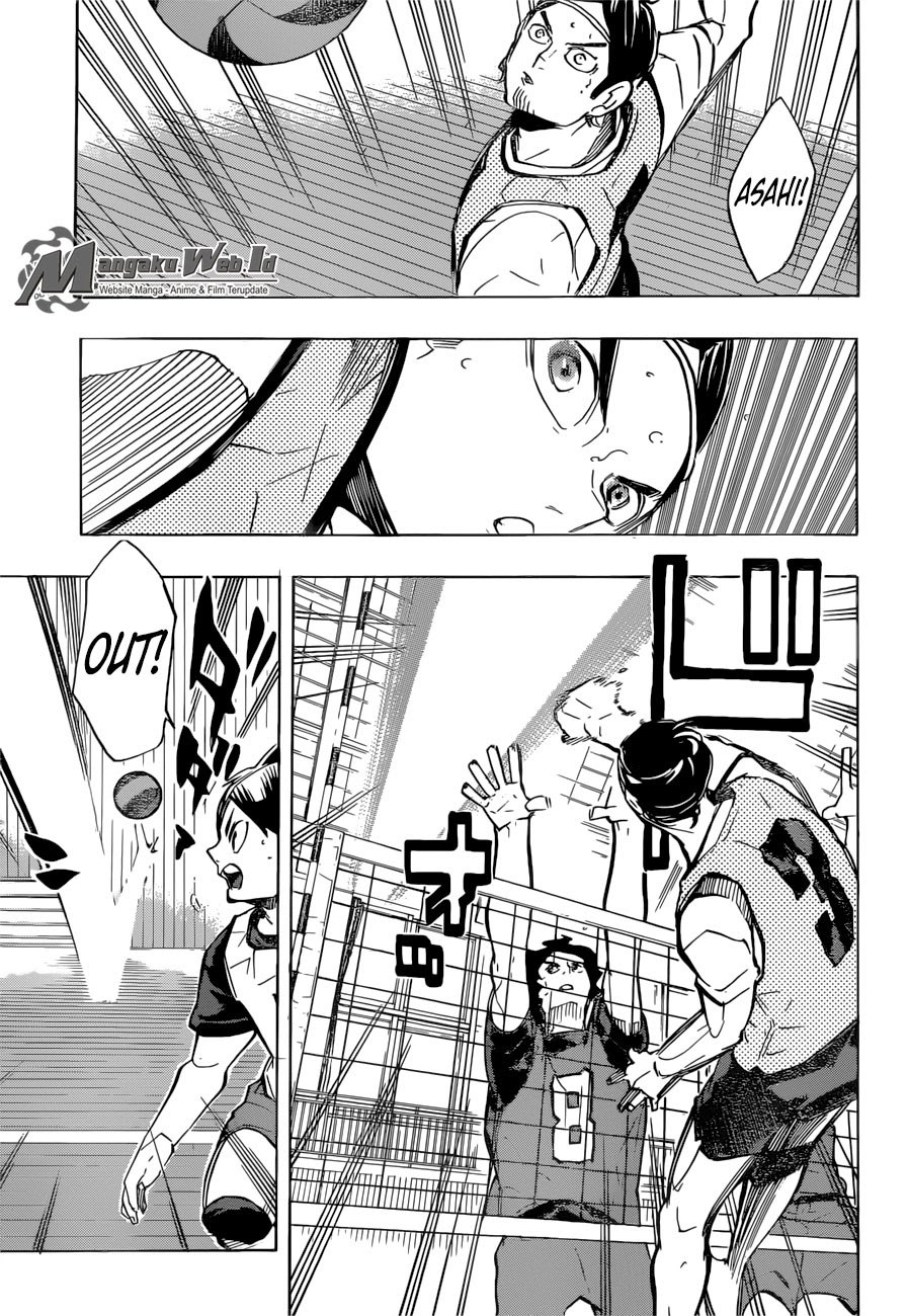 Haikyuu!! Chapter 223 Gambar 18