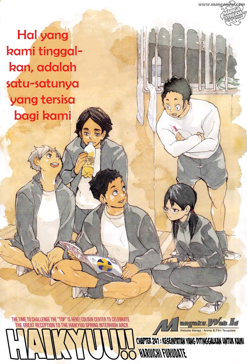 Haikyuu!! Chapter 241 Gambar 1