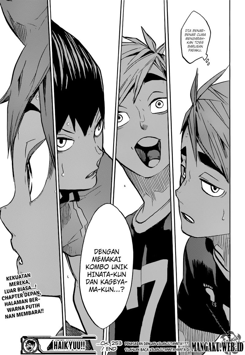 Haikyuu!! Chapter 253 Gambar 19