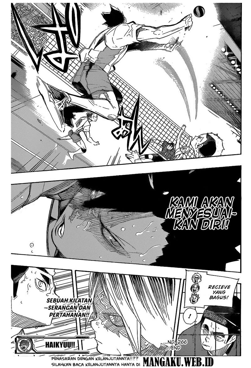 Haikyuu!! Chapter 266 Gambar 21