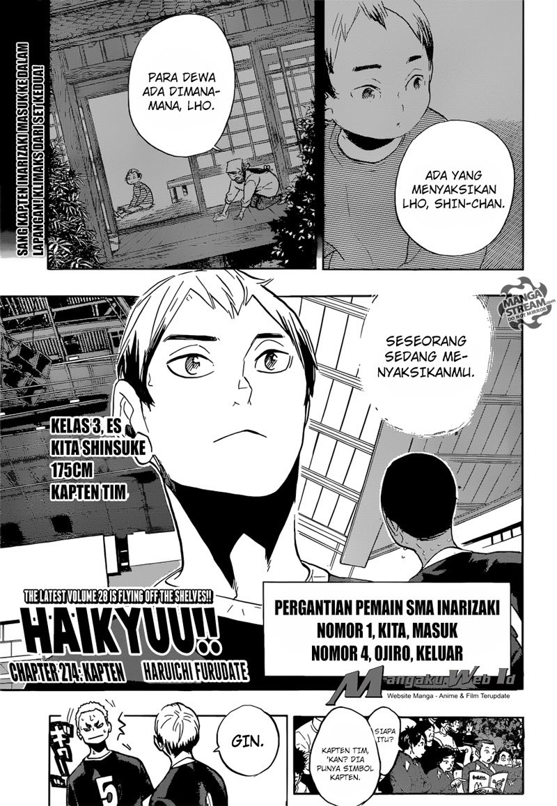 Haikyuu!! Chapter 274 Gambar 2