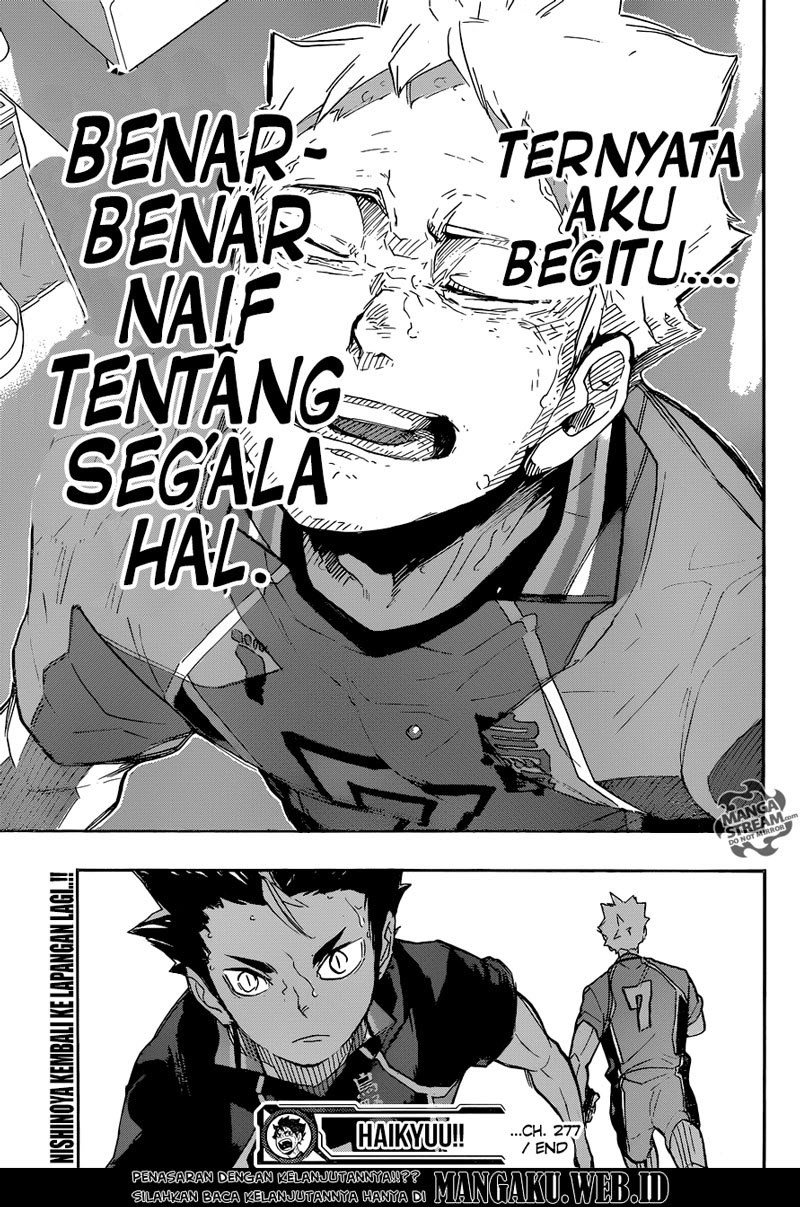 Haikyuu!! Chapter 277 Gambar 21