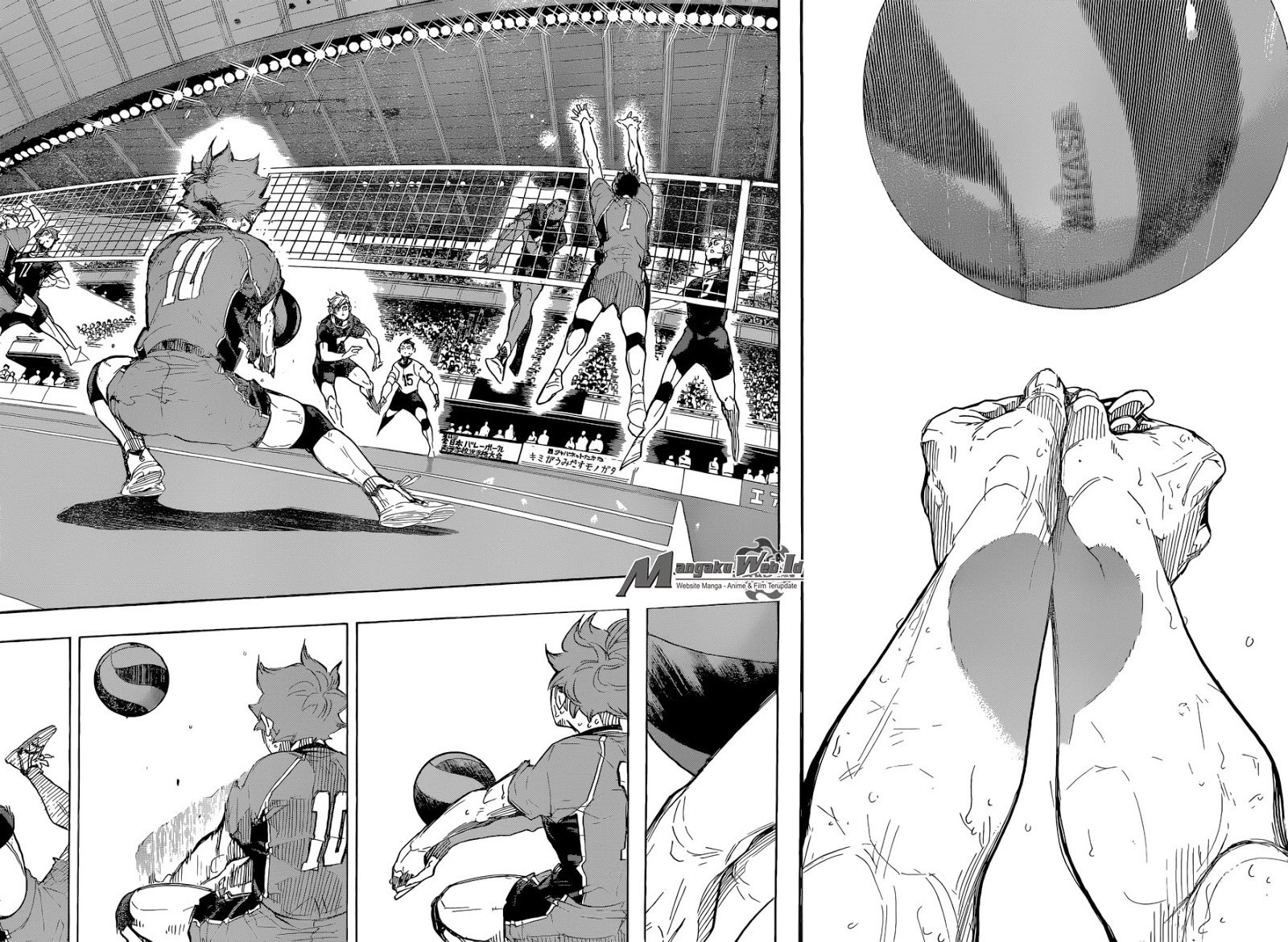 Haikyuu!! Chapter 281 Gambar 16