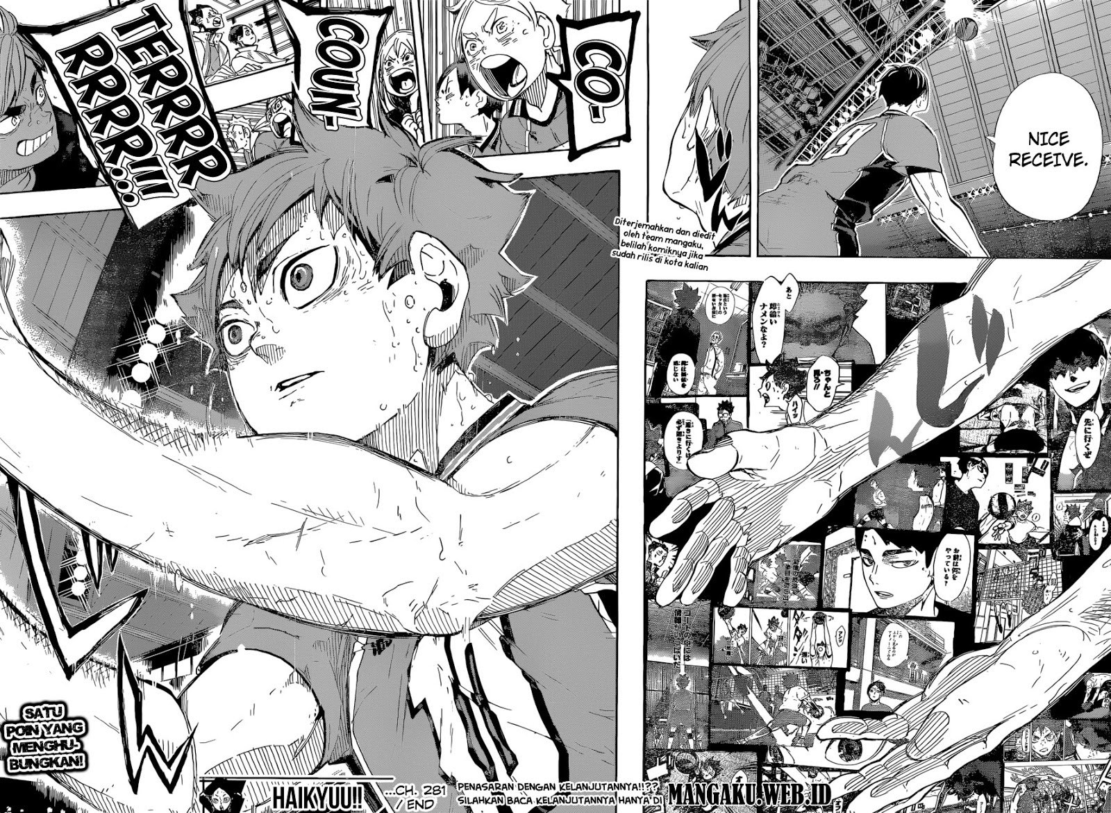 Haikyuu!! Chapter 281 Gambar 19