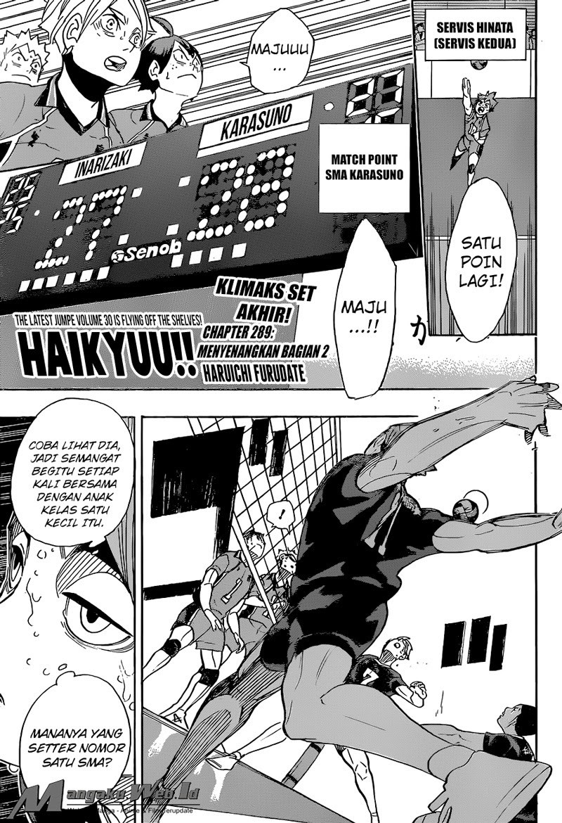 Haikyuu!! Chapter 289 Gambar 2
