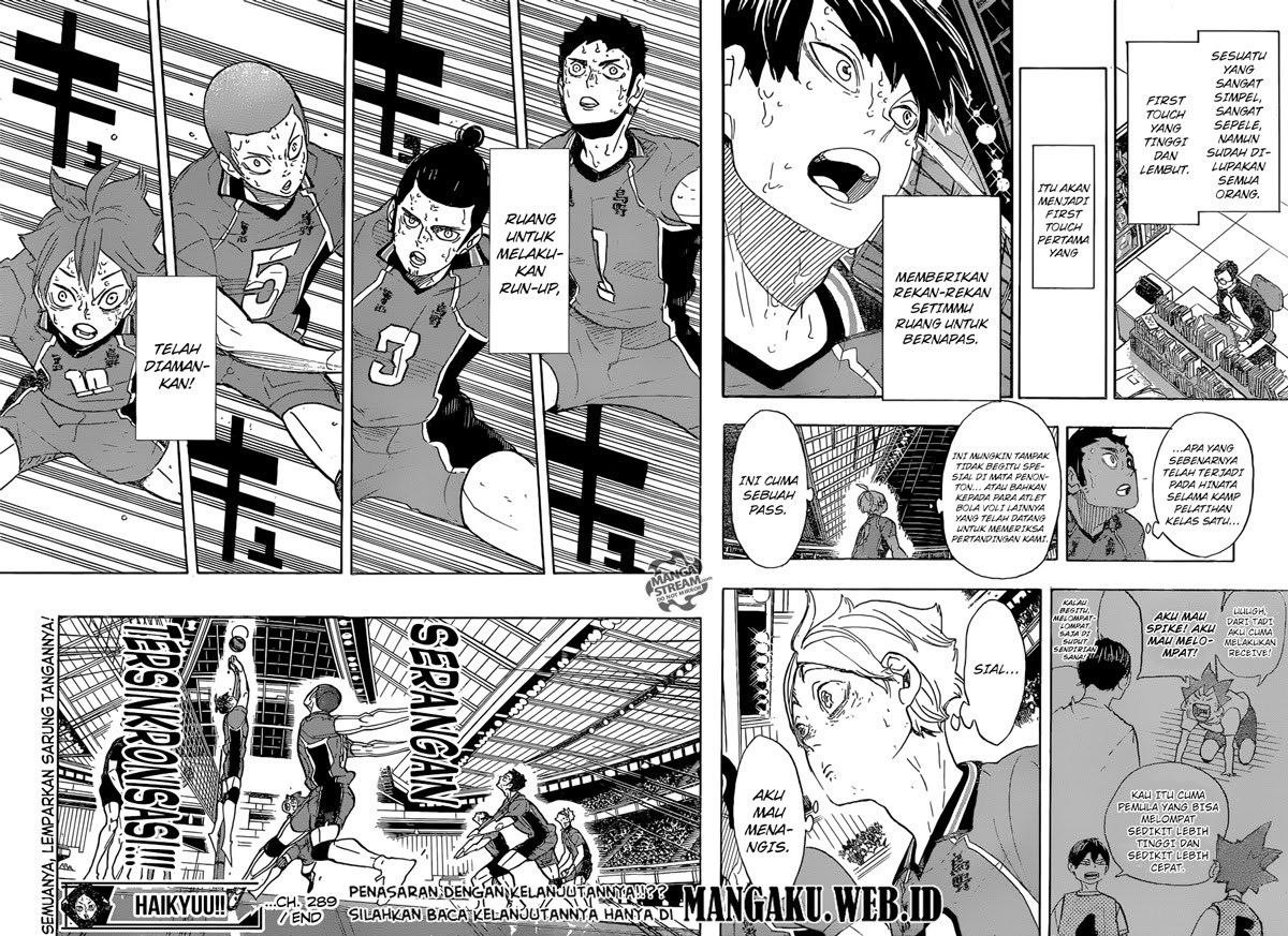 Haikyuu!! Chapter 289 Gambar 17