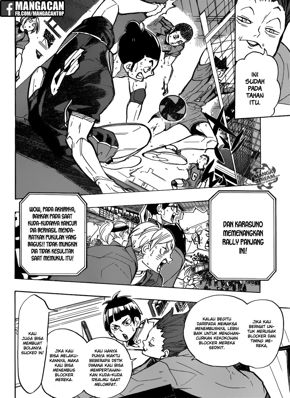 Haikyuu!! Chapter 303 Gambar 16