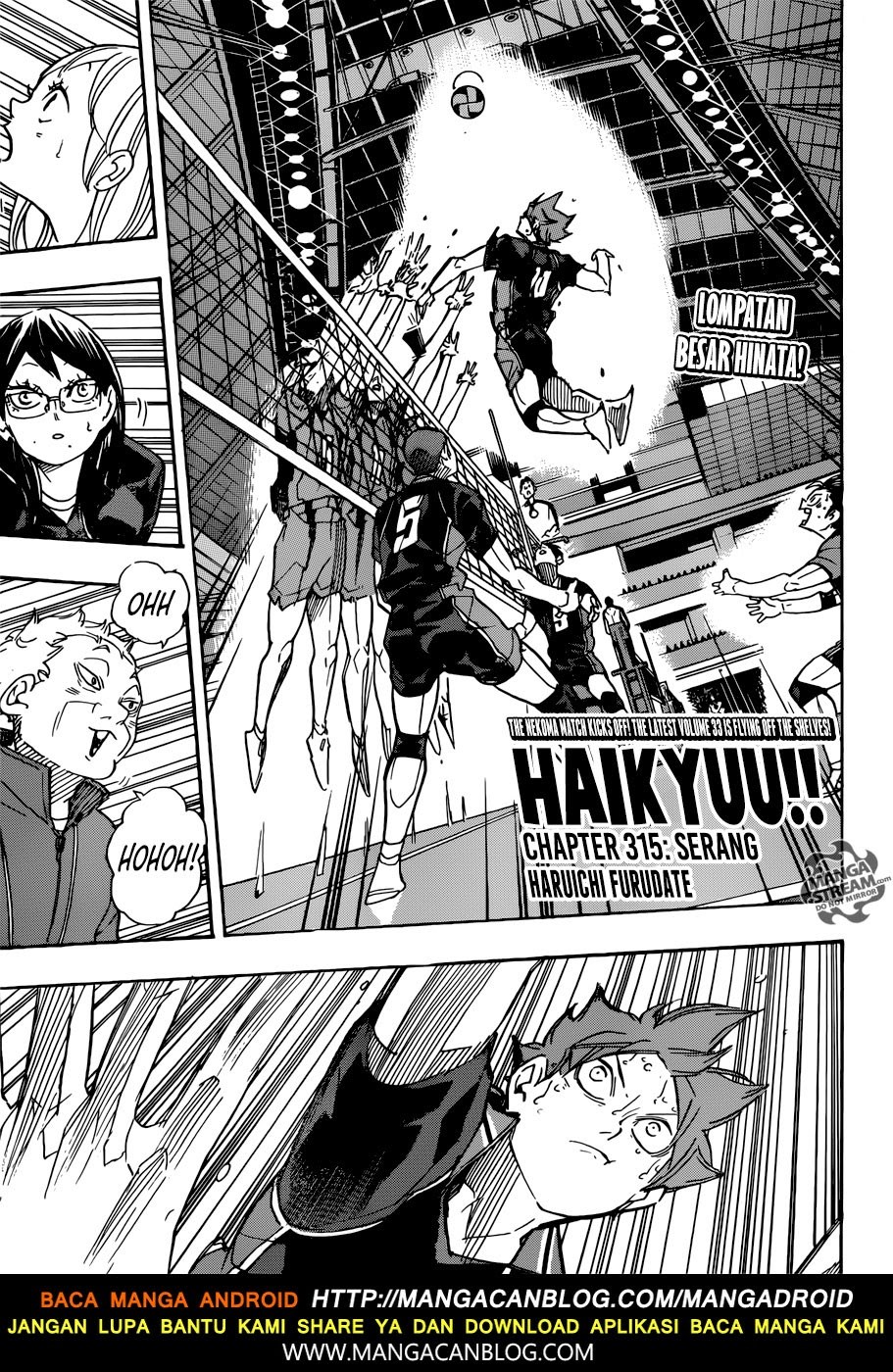 Haikyuu!! Chapter 315 Gambar 1