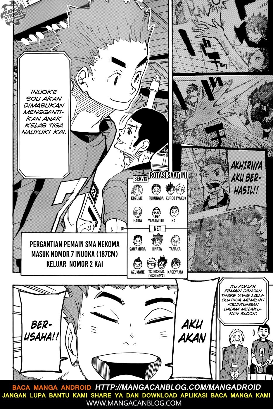 Haikyuu!! Chapter 315 Gambar 17
