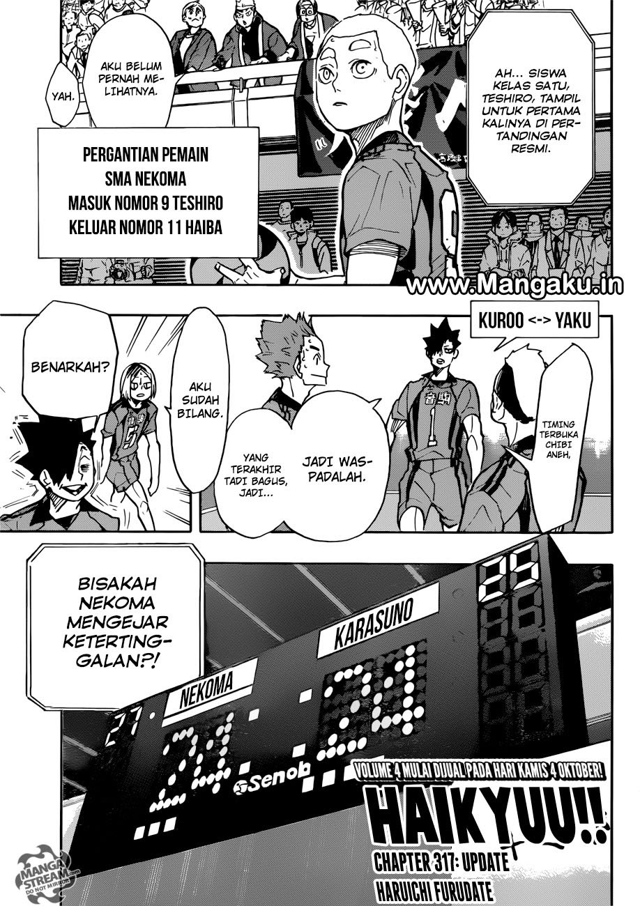 Haikyuu!! Chapter 317 Gambar 2