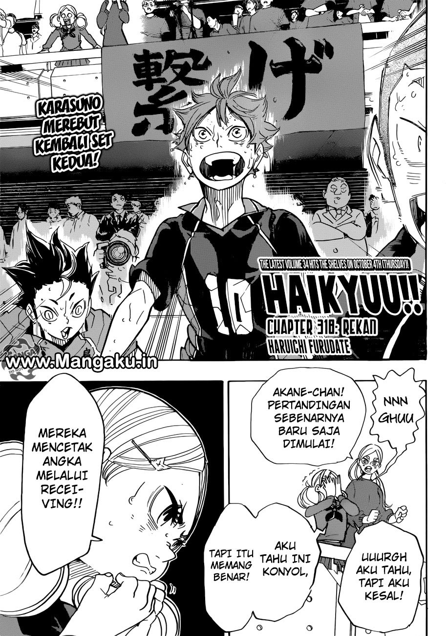 Haikyuu!! Chapter 318 Gambar 2
