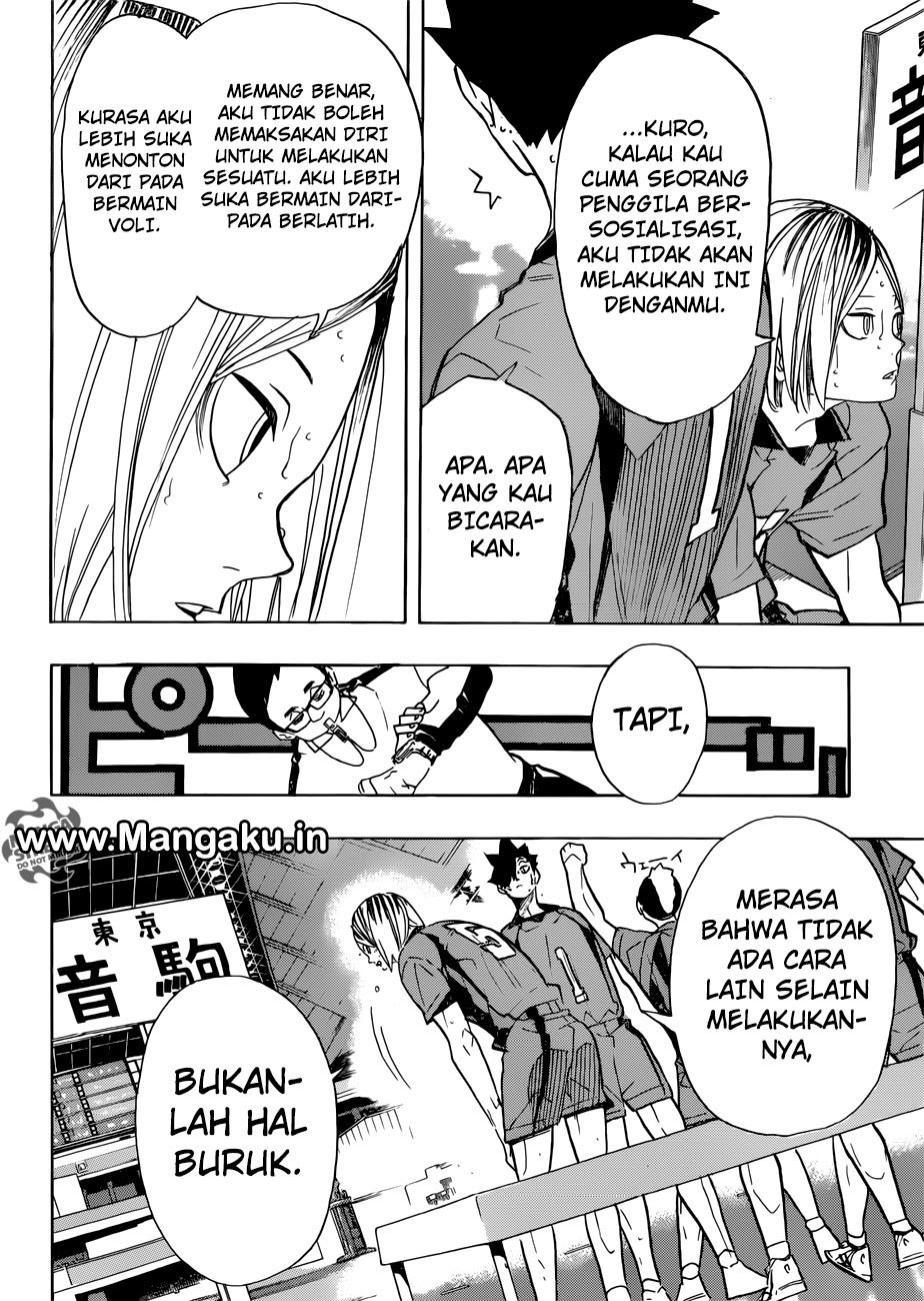 Haikyuu!! Chapter 318 Gambar 17