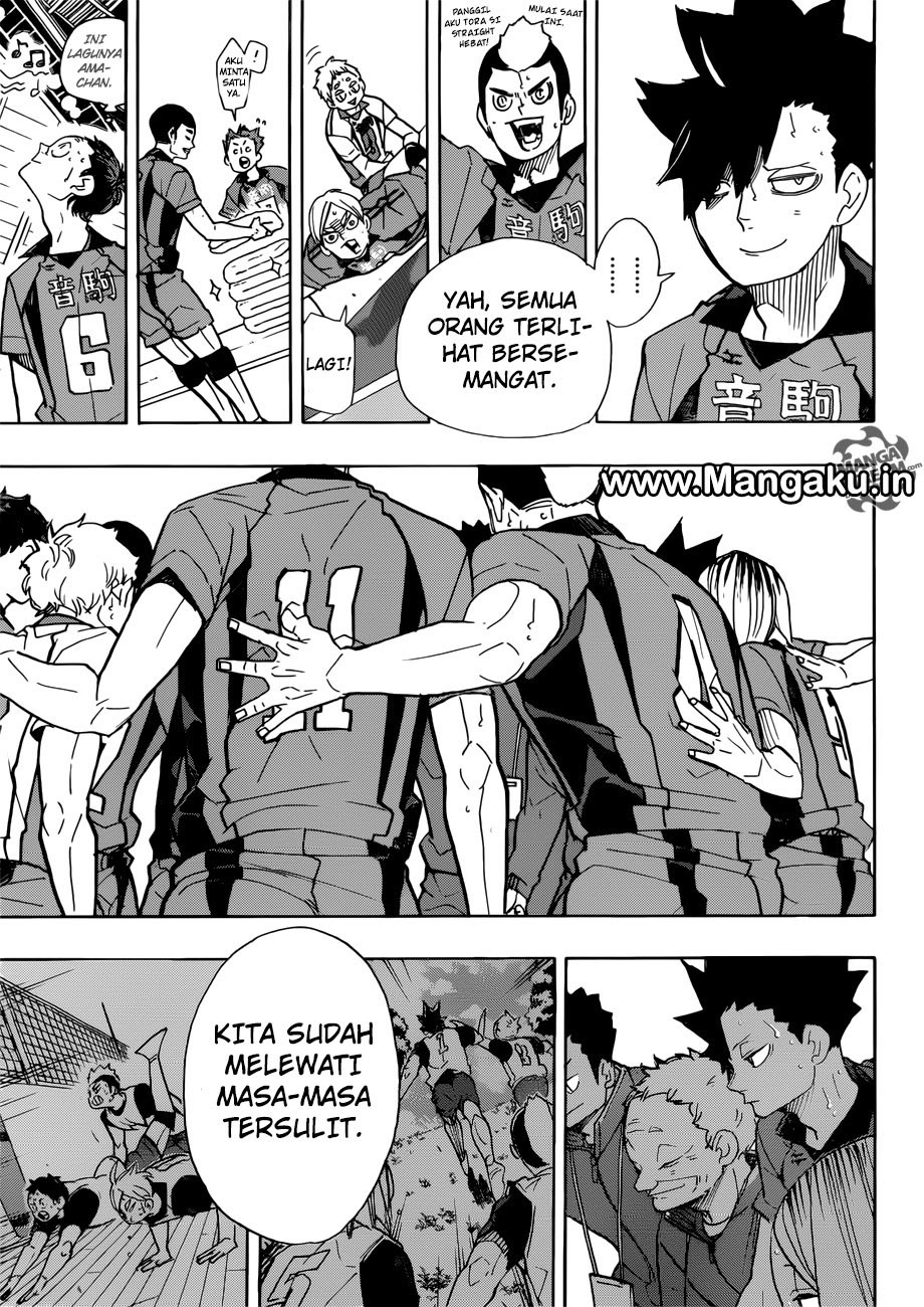 Haikyuu!! Chapter 318 Gambar 18