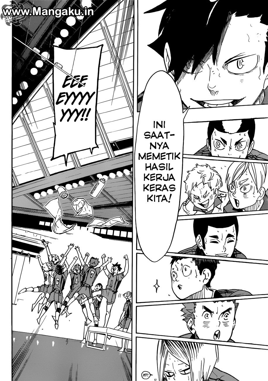 Haikyuu!! Chapter 318 Gambar 19
