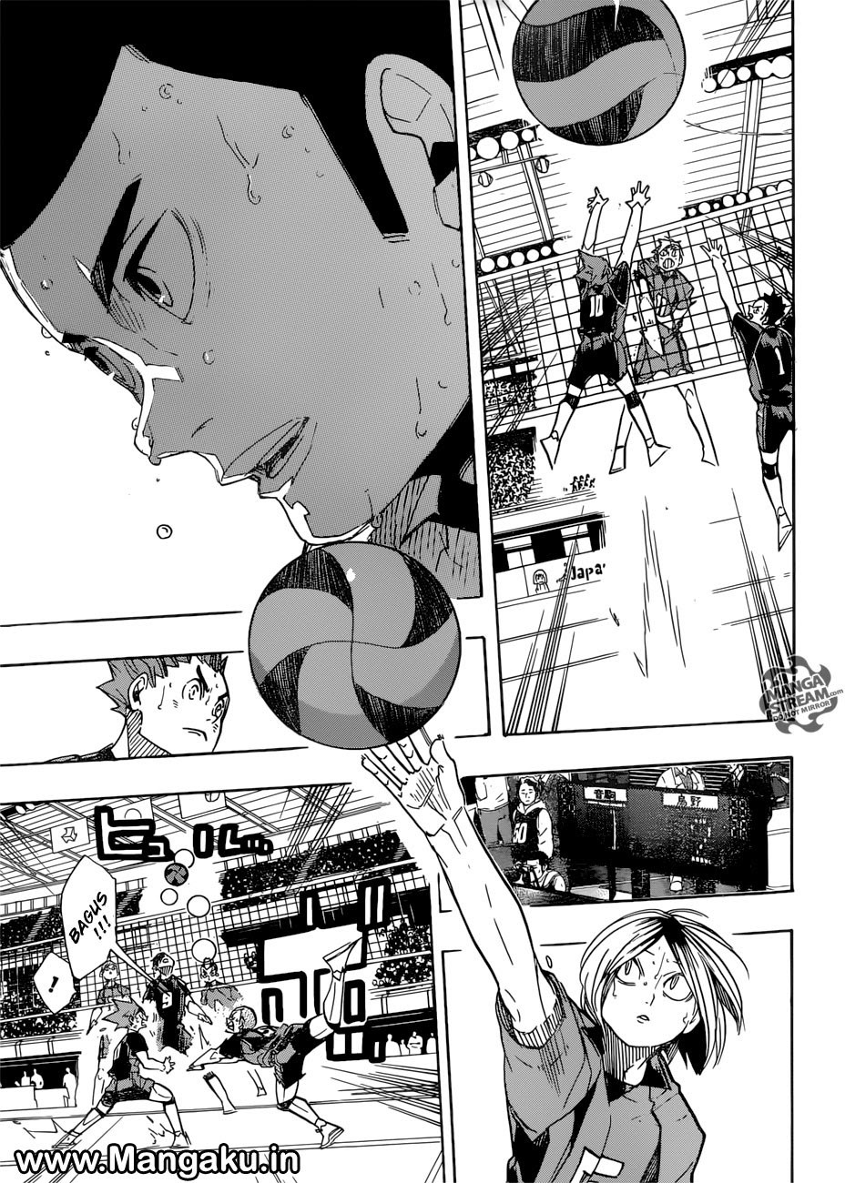 Haikyuu!! Chapter 319 Gambar 9