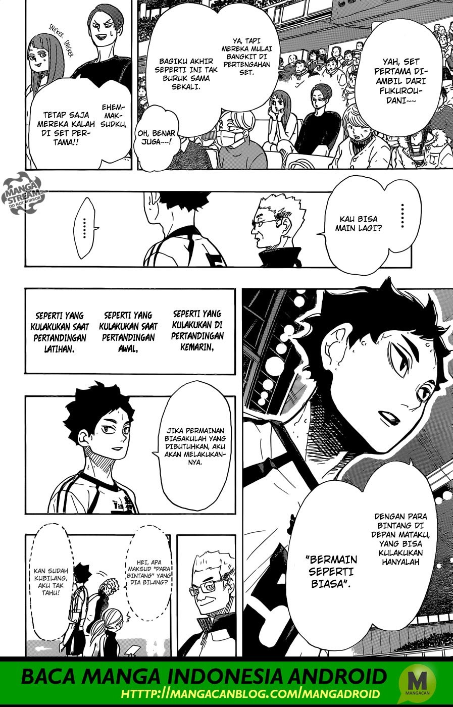 Haikyuu!! Chapter 333 Gambar 13