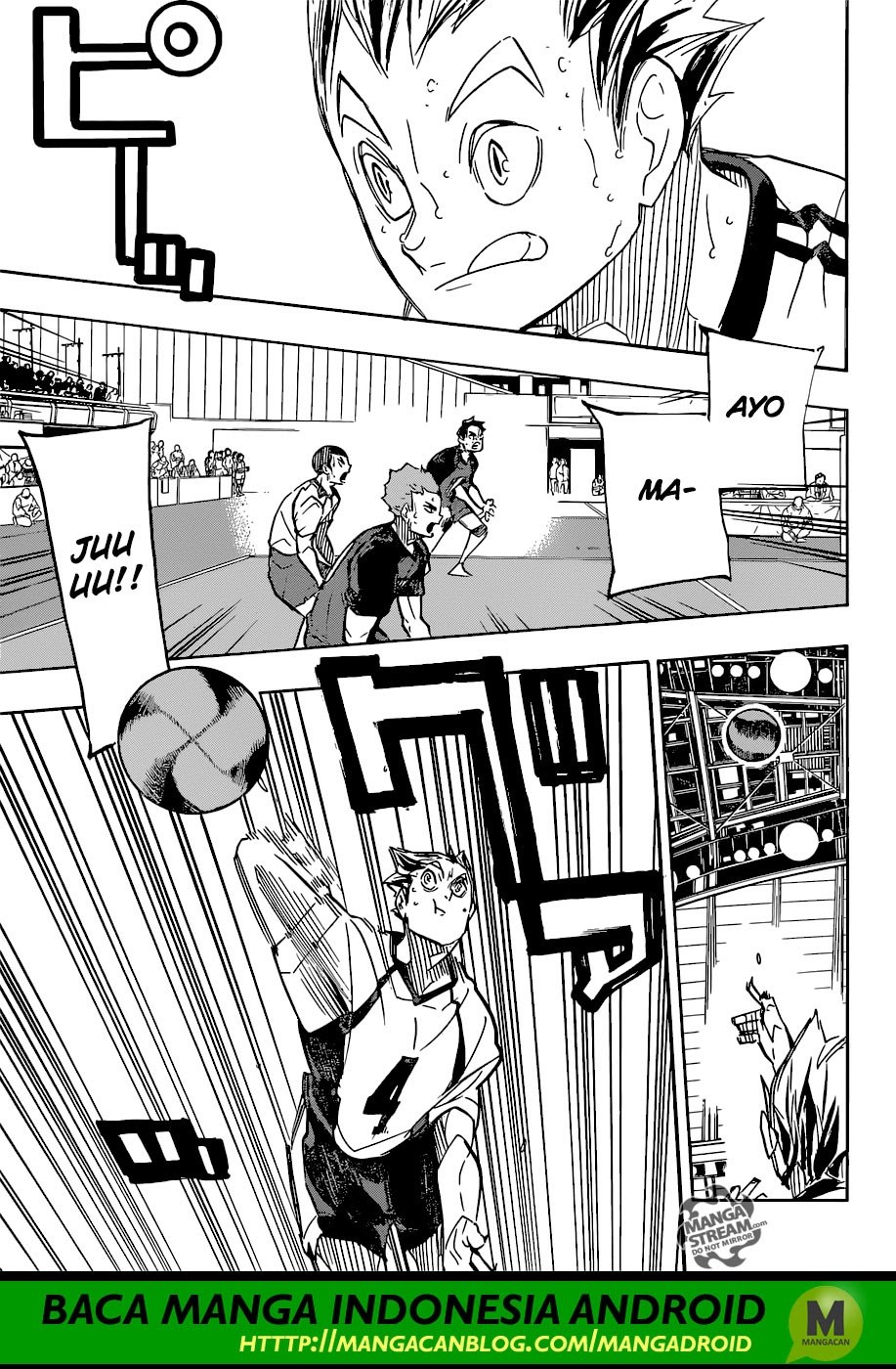 Haikyuu!! Chapter 336 Gambar 8