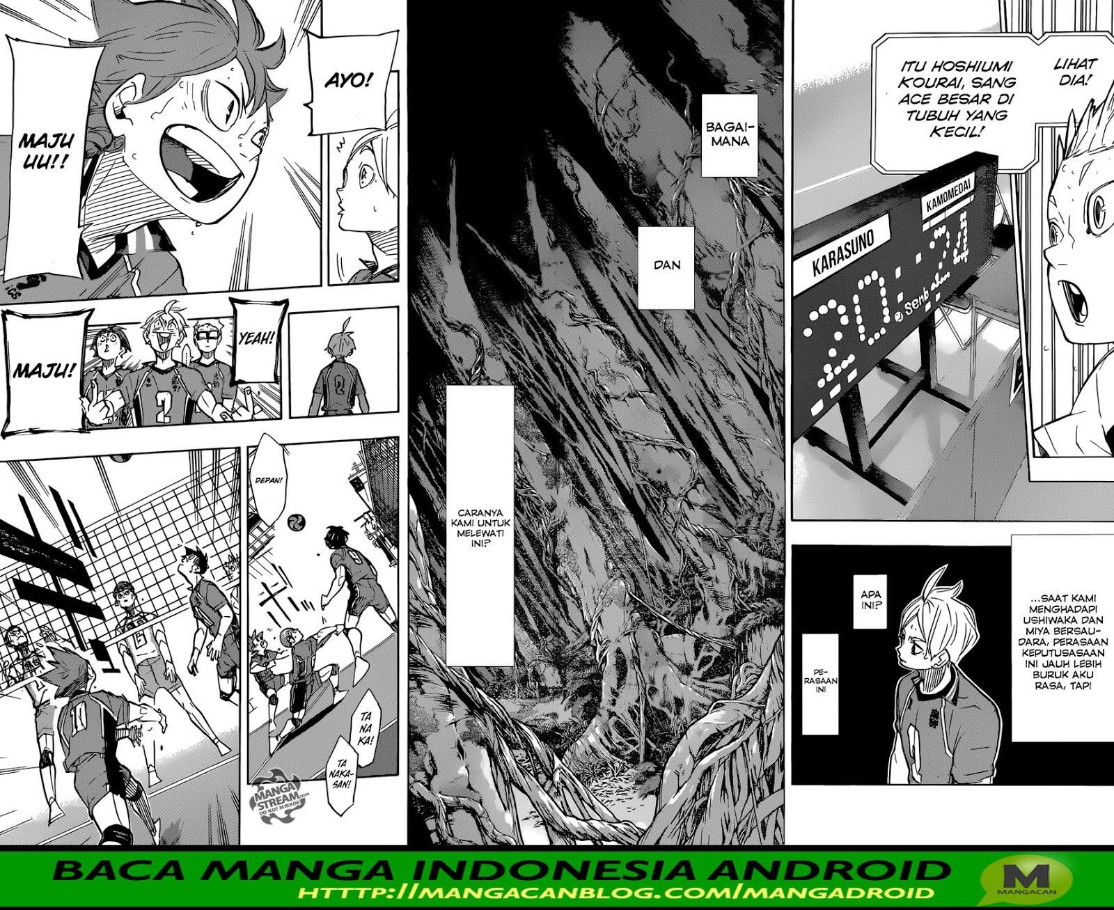 Haikyuu!! Chapter 345 Gambar 14