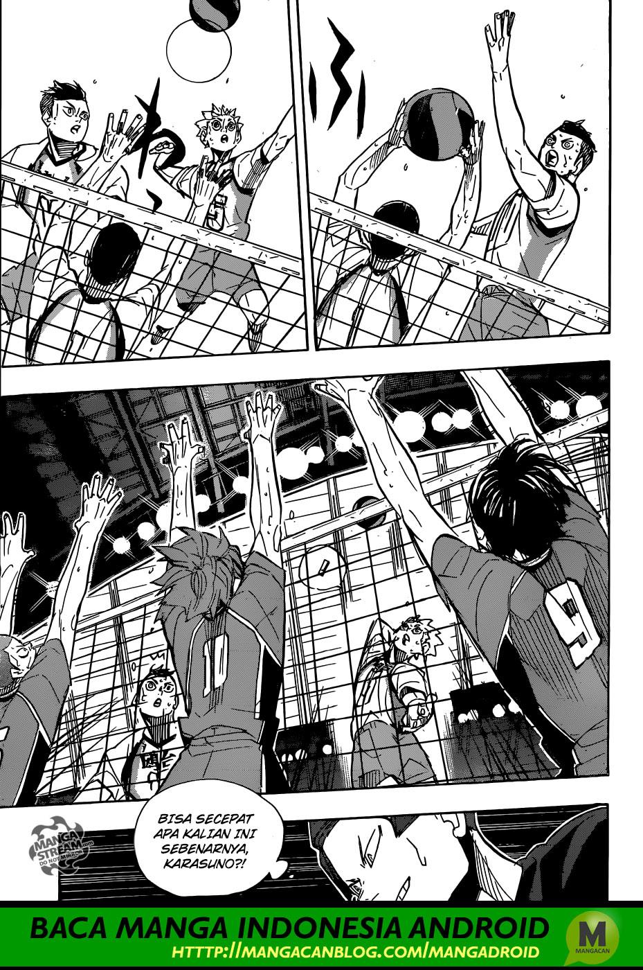 Haikyuu!! Chapter 356 Gambar 14