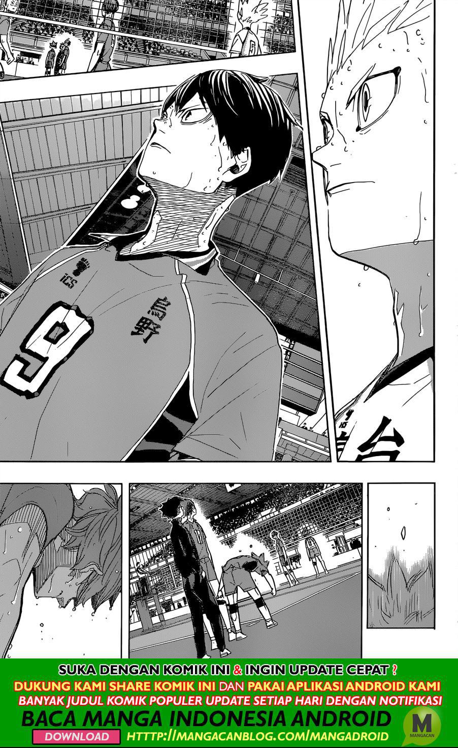 Haikyuu!! Chapter 365 Gambar 15