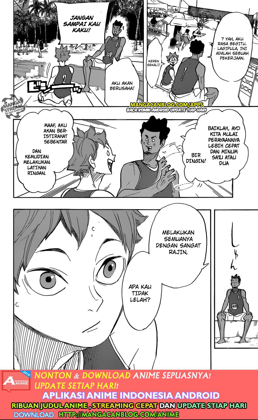 Haikyuu!! Chapter 375 Gambar 8