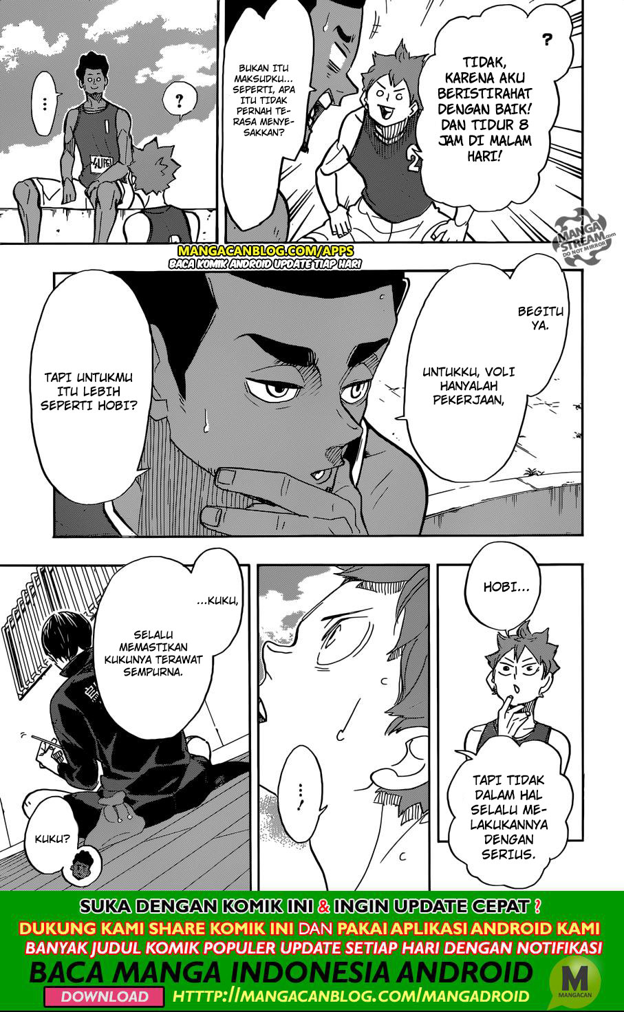 Haikyuu!! Chapter 375 Gambar 9