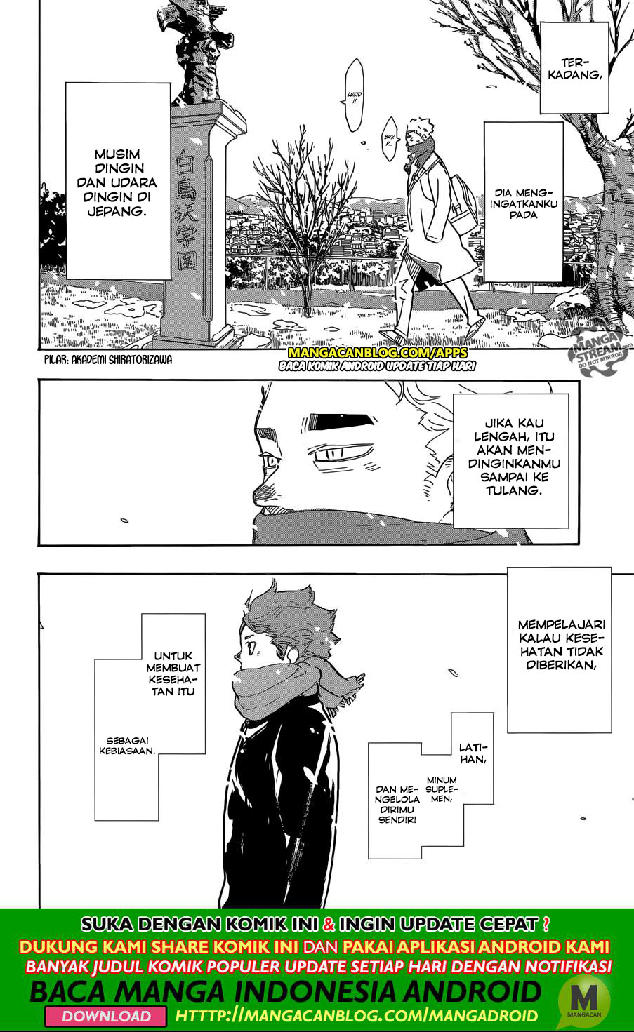 Haikyuu!! Chapter 375 Gambar 12