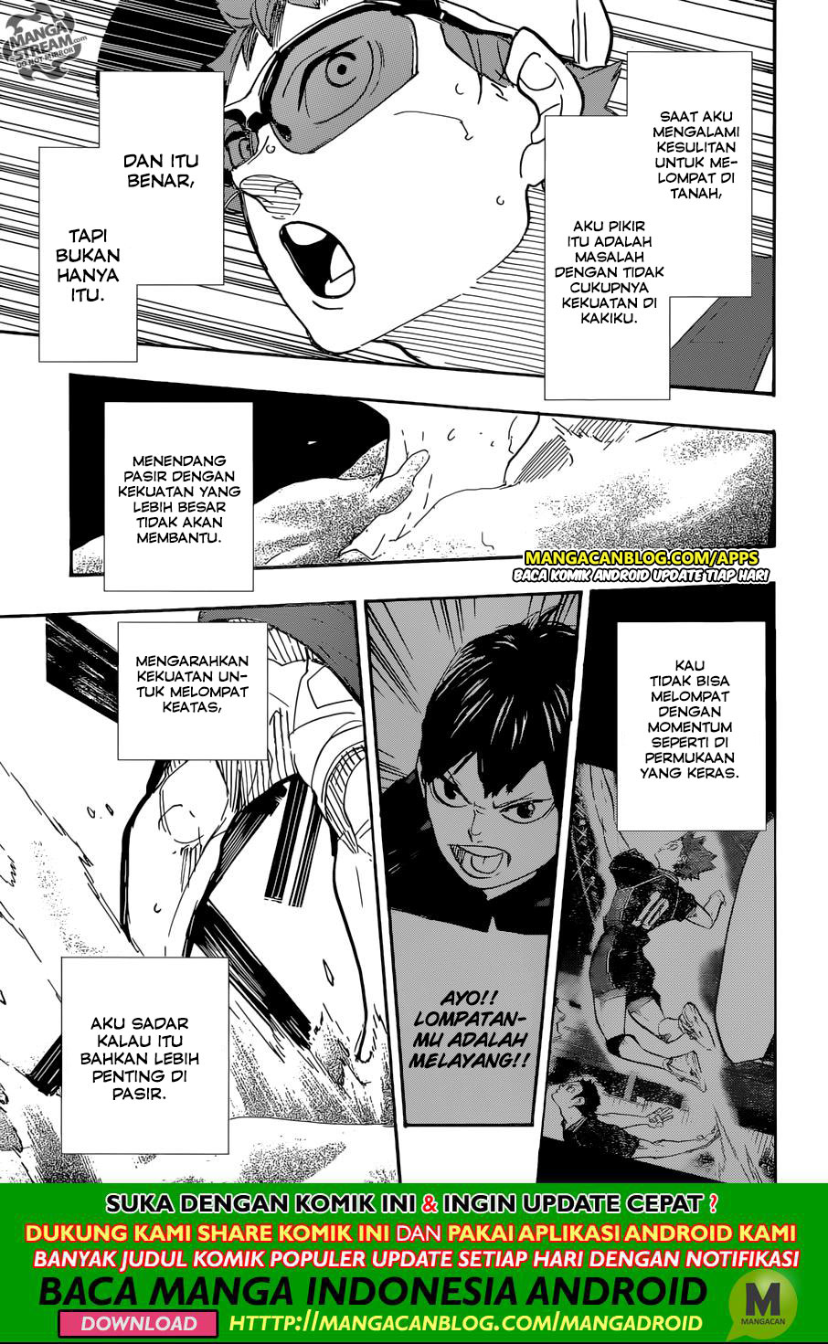 Haikyuu!! Chapter 375 Gambar 17