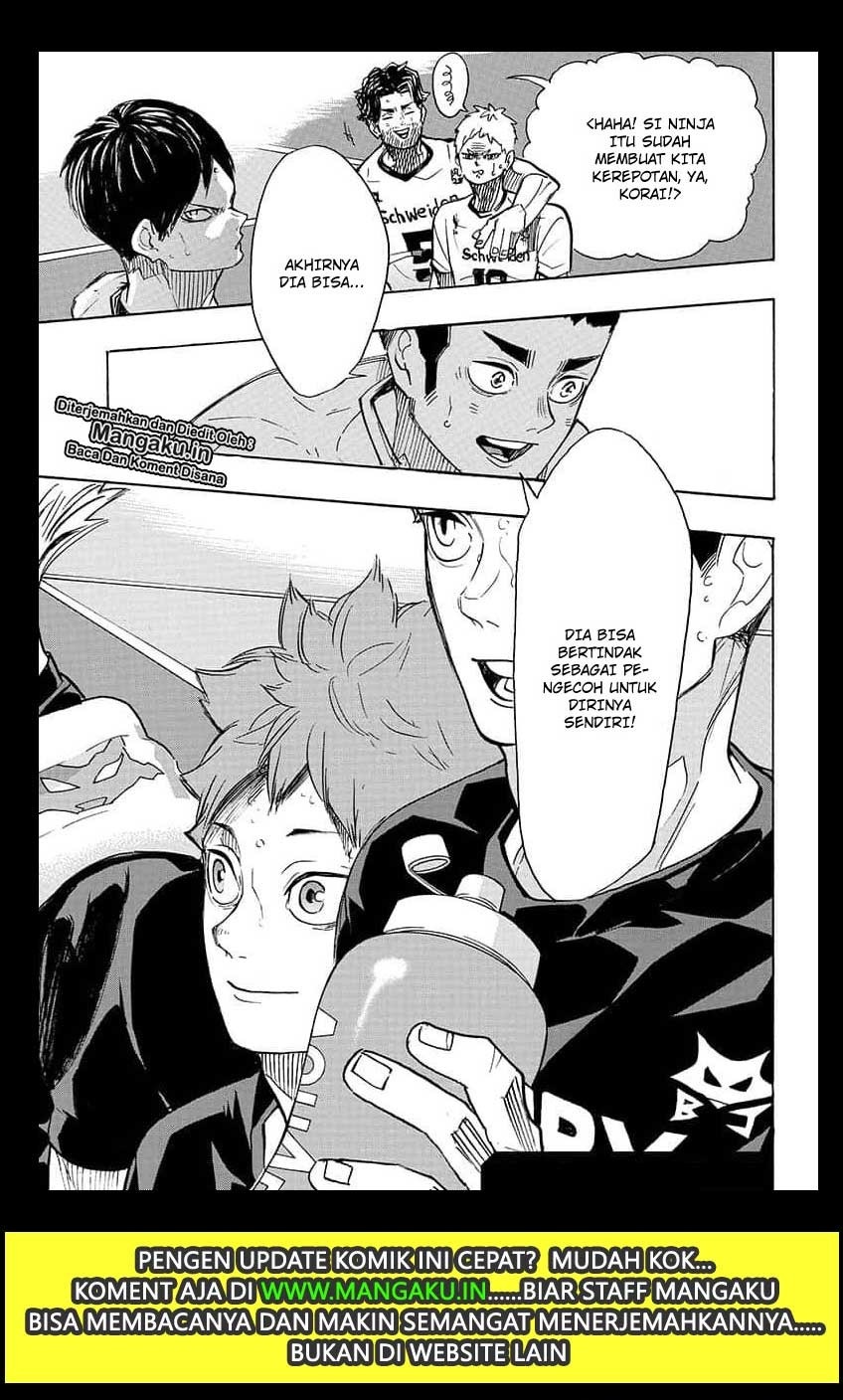 Haikyuu!! Chapter 384 Gambar 15