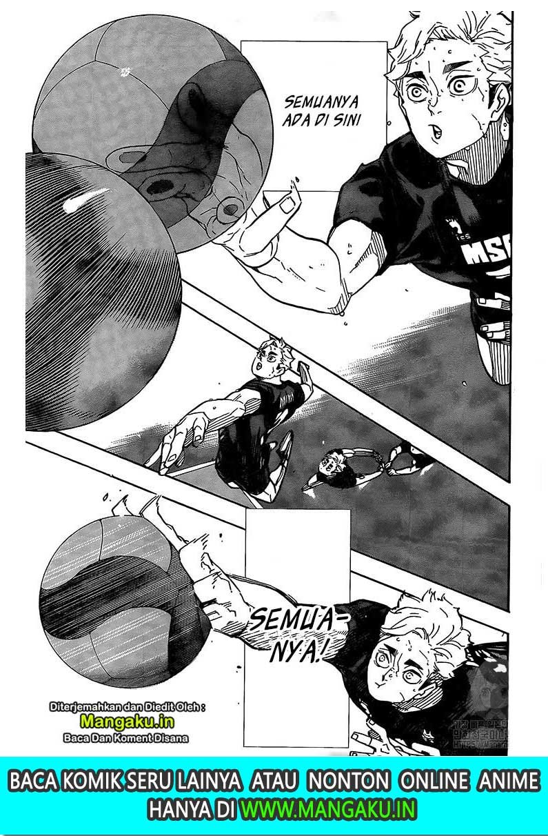Haikyuu!! Chapter 391 Gambar 15