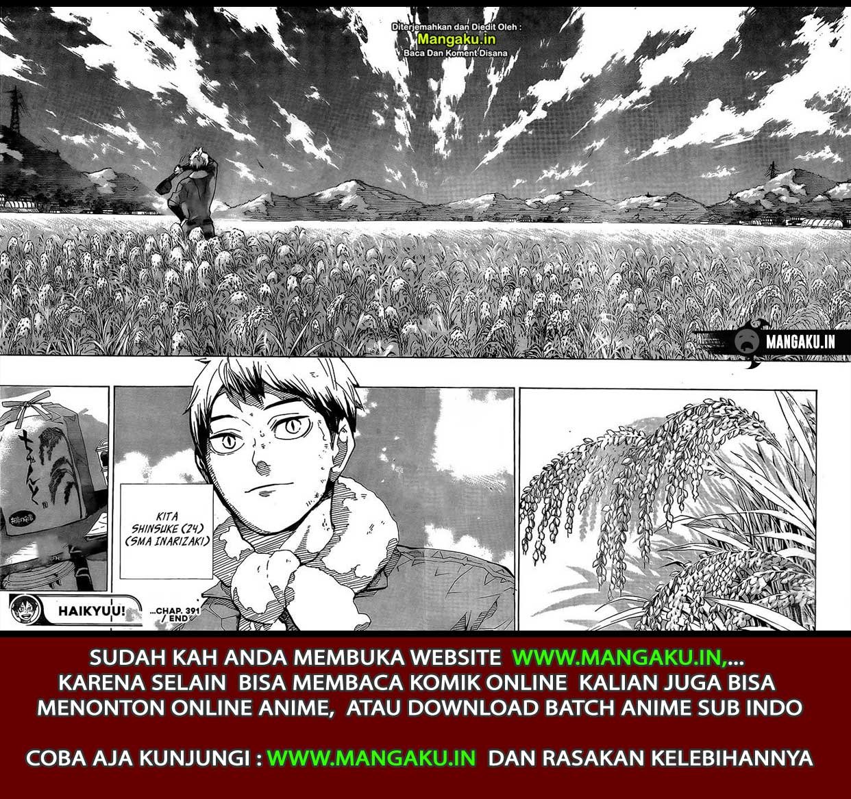 Haikyuu!! Chapter 391 Gambar 17