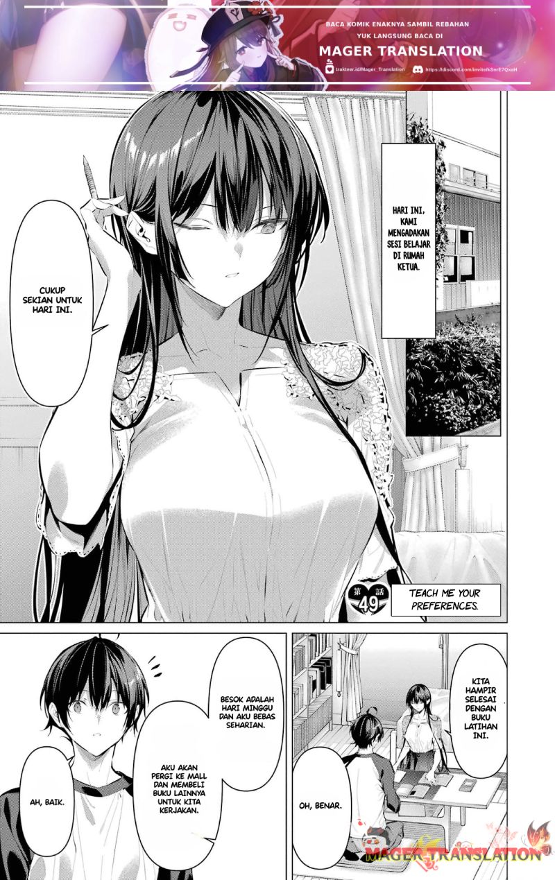 Haite Kudasai Takamine-san Chapter 49 Gambar 3
