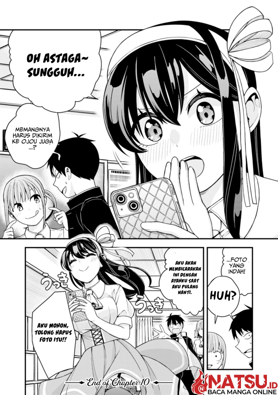 Hajimete no Ojou-sama Chapter 10 Gambar 23