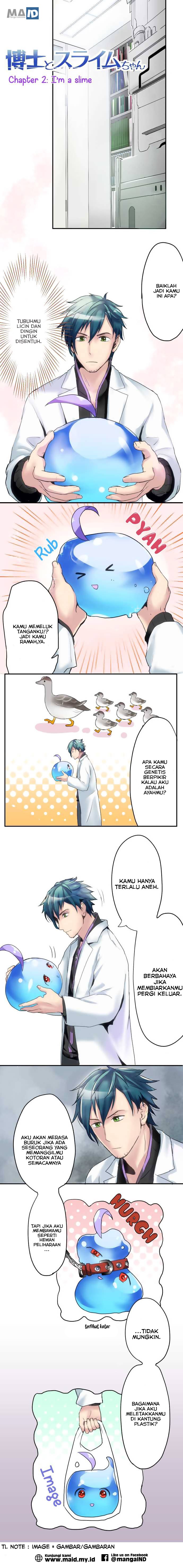 Hakase to Suraimu-chan Chapter 02 Gambar 3