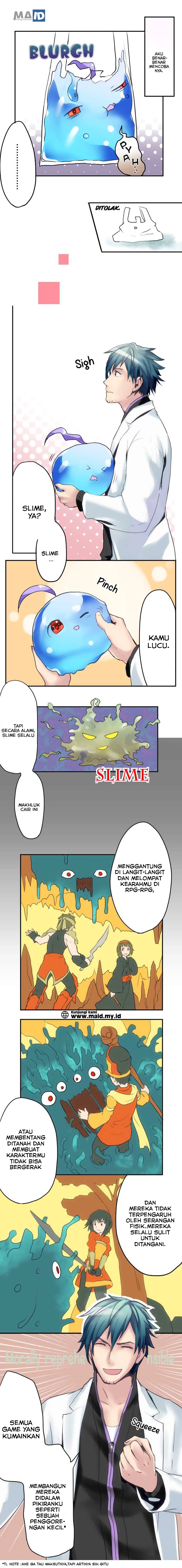 Hakase to Suraimu-chan Chapter 02 Gambar 4