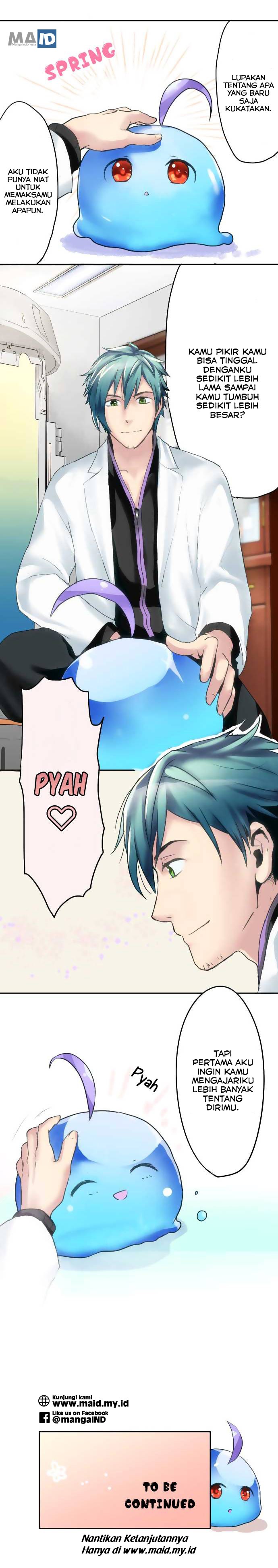 Hakase to Suraimu-chan Chapter 02 Gambar 8
