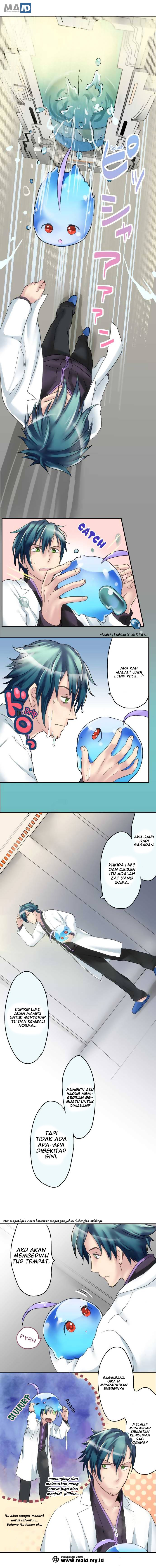 Hakase to Suraimu-chan Chapter 04 Gambar 4