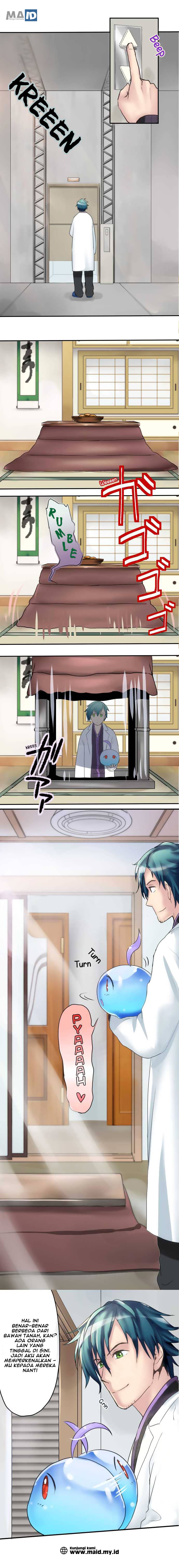 Hakase to Suraimu-chan Chapter 04 Gambar 5